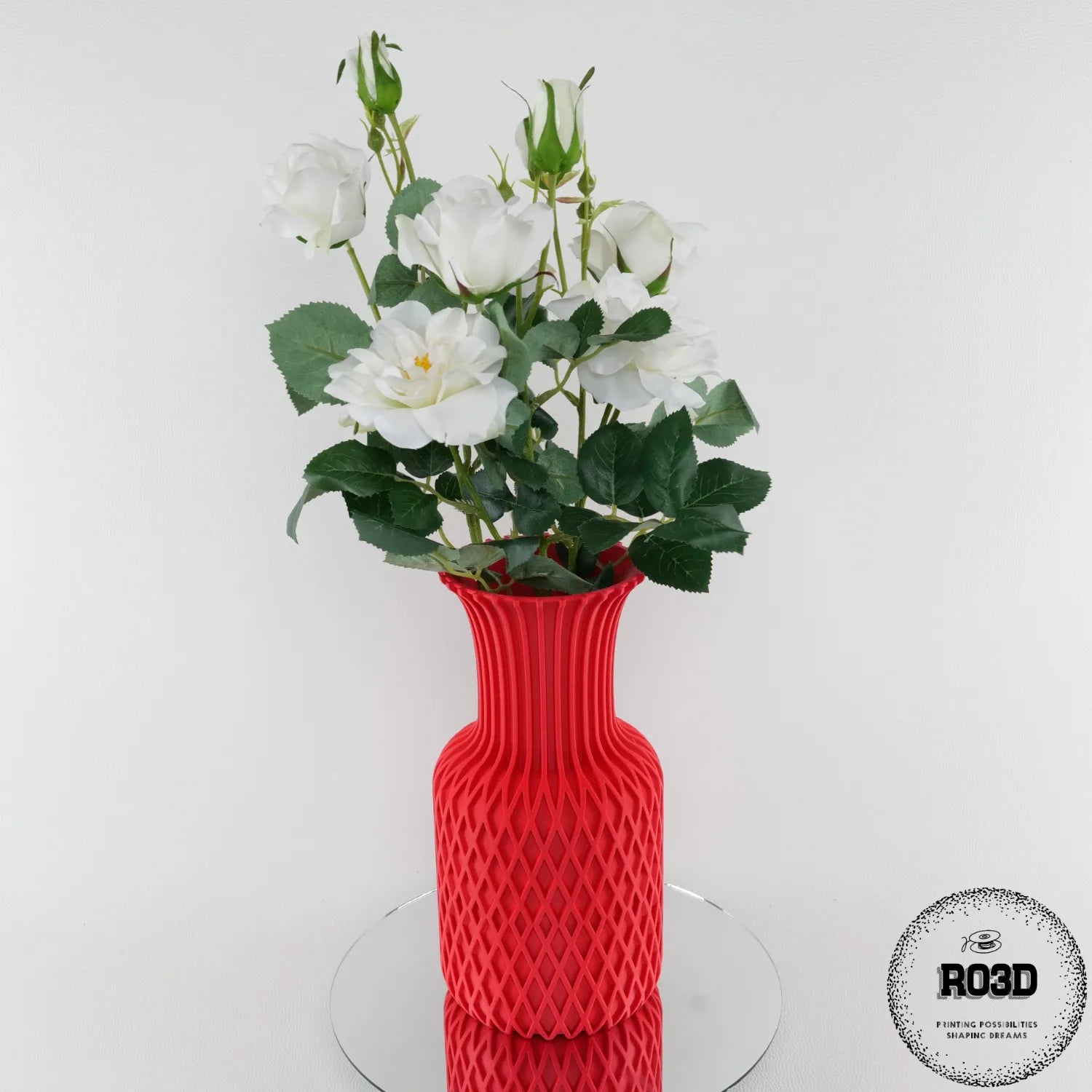 Juno - unghi alternativ design geometric elegant, vază decorativă 3D modernă cu linii precise și finisaj impecabil