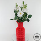 Juno - detaliu superior design geometric elegant, vază decorativă modernă pentru aranjamente înălțime