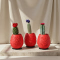 Easter - ghiveci decorativ 3D cu design floral stilizat petalele elegante h3li0
