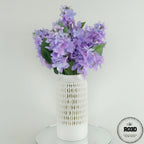 Vellis - prezentare video vază decorativă 3D geometric cu design minimalist, rotație 360 grade vază modernă cu linii pure, printată 3D în România