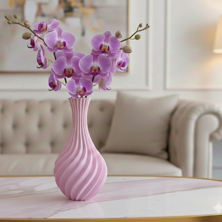 Vorticia - Vază Decorativă 3D Geometric Modern Design Vorticia