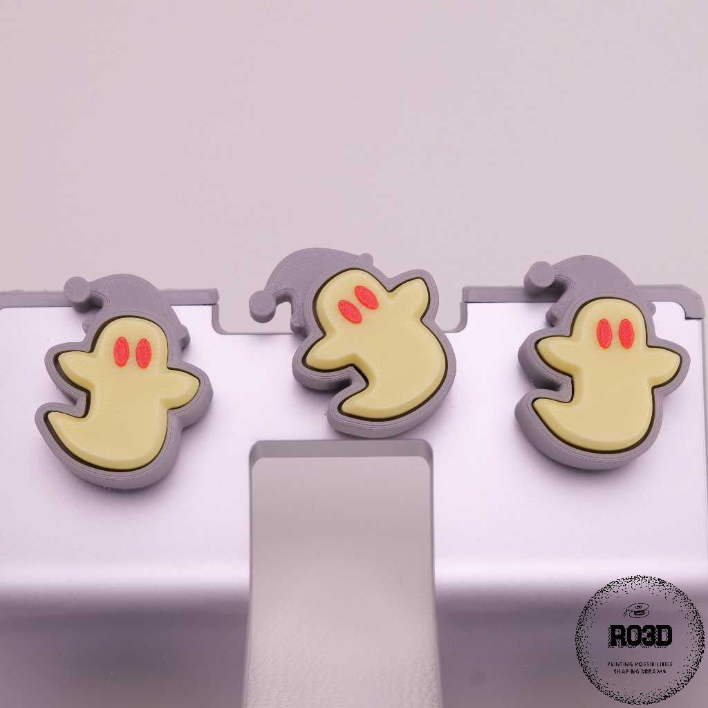 Ghost 3D cute - vedere completă figurină Halloween premium