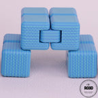 Infidgety Cubes fidget toy 3D - cub anti-stres cu mecanisme tactile premium