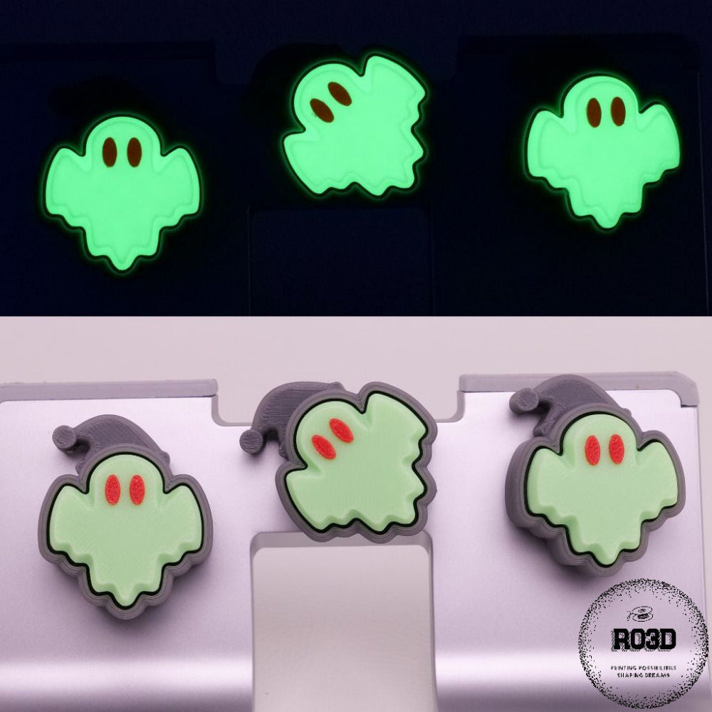 Fantomă Ghost - detaliu expresie facială cute și corp plutitor