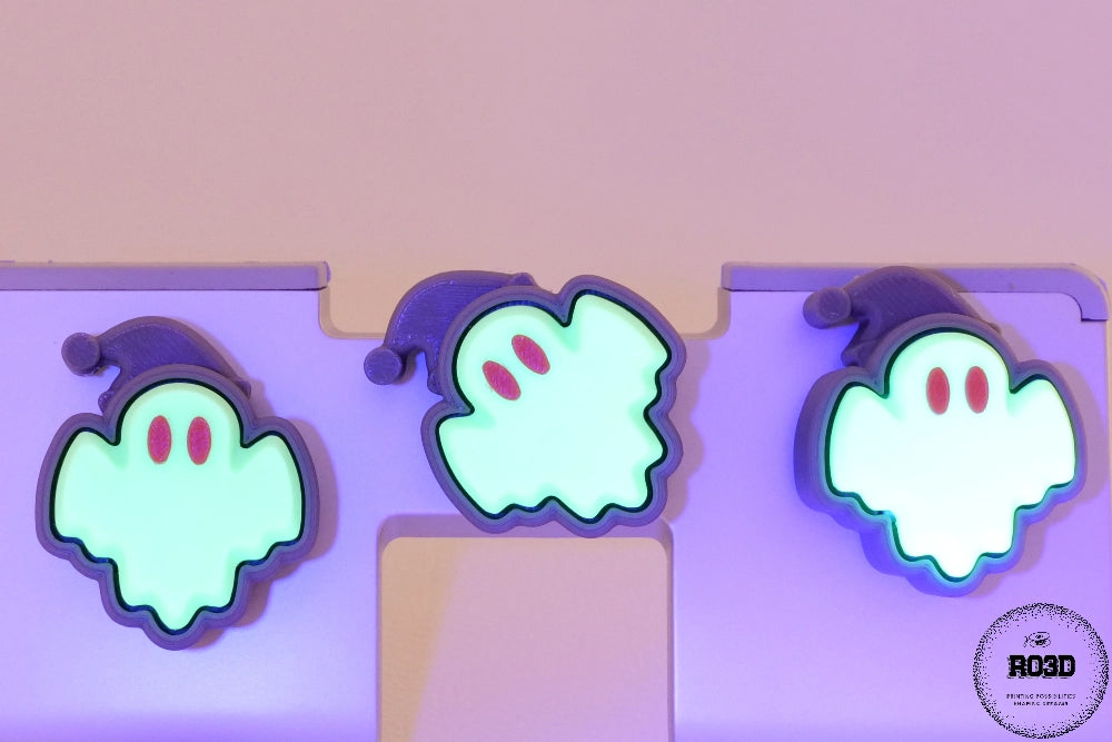 Fantomă Ghost premium - vedere completă design spooky cute