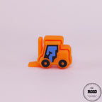 Mașini Mighty Machines - detaliu roți și caroserie sculptată