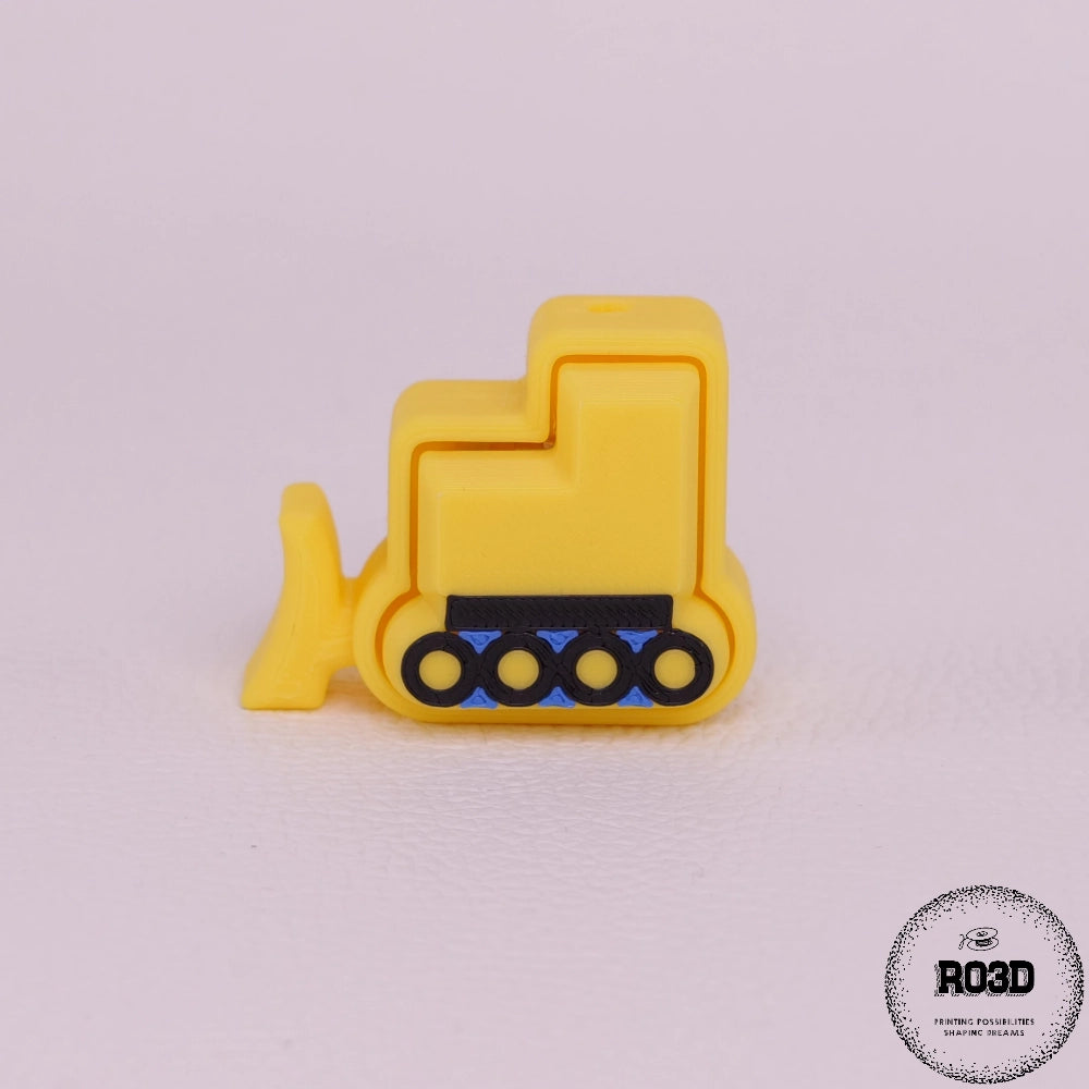 Mașini puternice 3D - variantă excavator design construcții