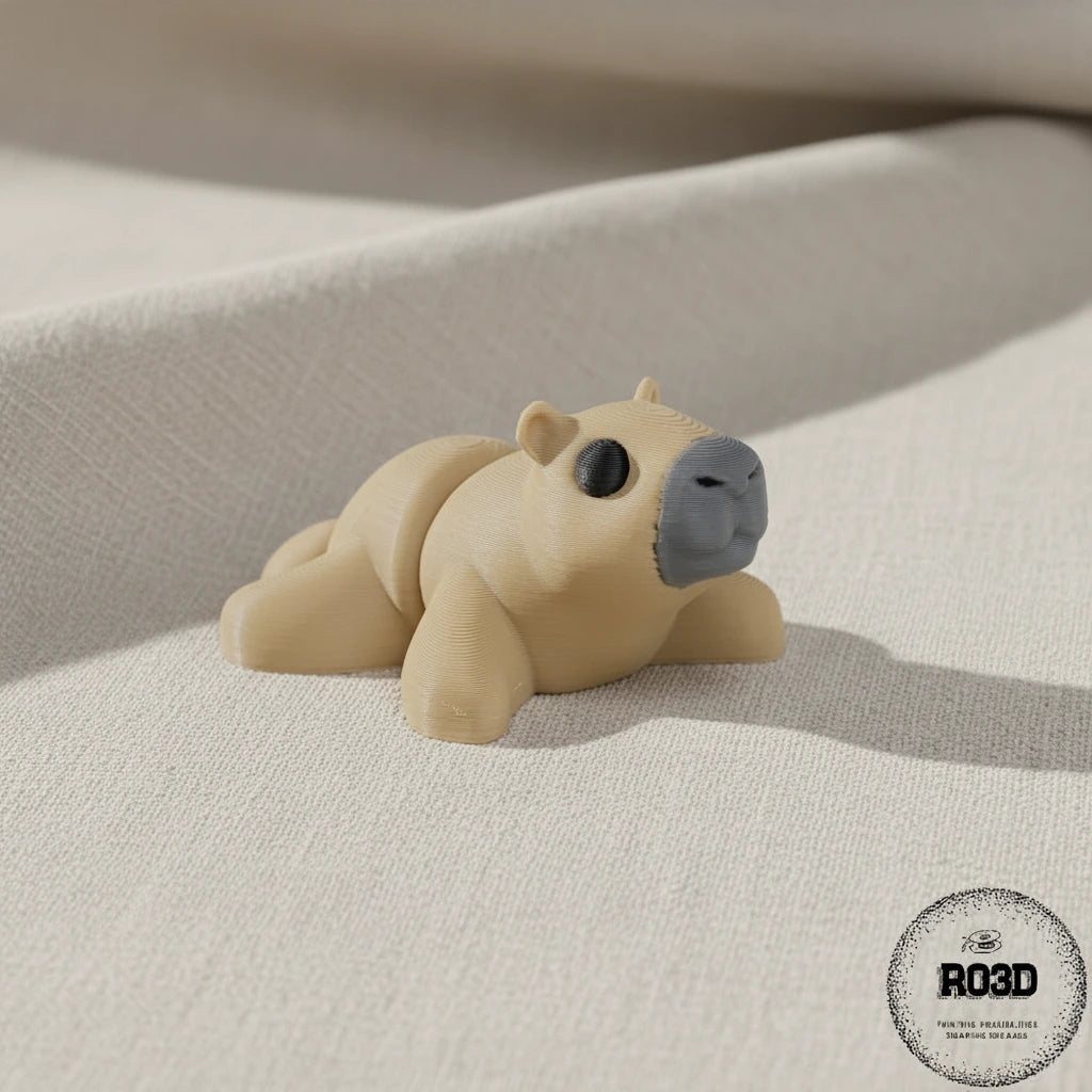 Capybara flexi - detaliu articulații și mișcare fluidă naturală