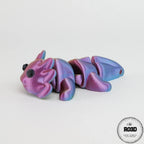 Flexi Axolotl - detaliu coadă articulată și mișcare naturală