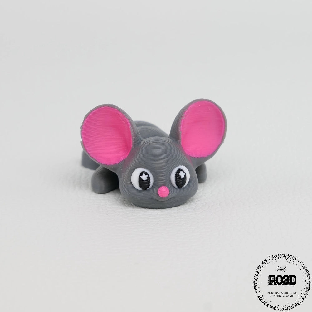 Flexi Cute Mouse șoricel articulat 3D - design adorabil mini