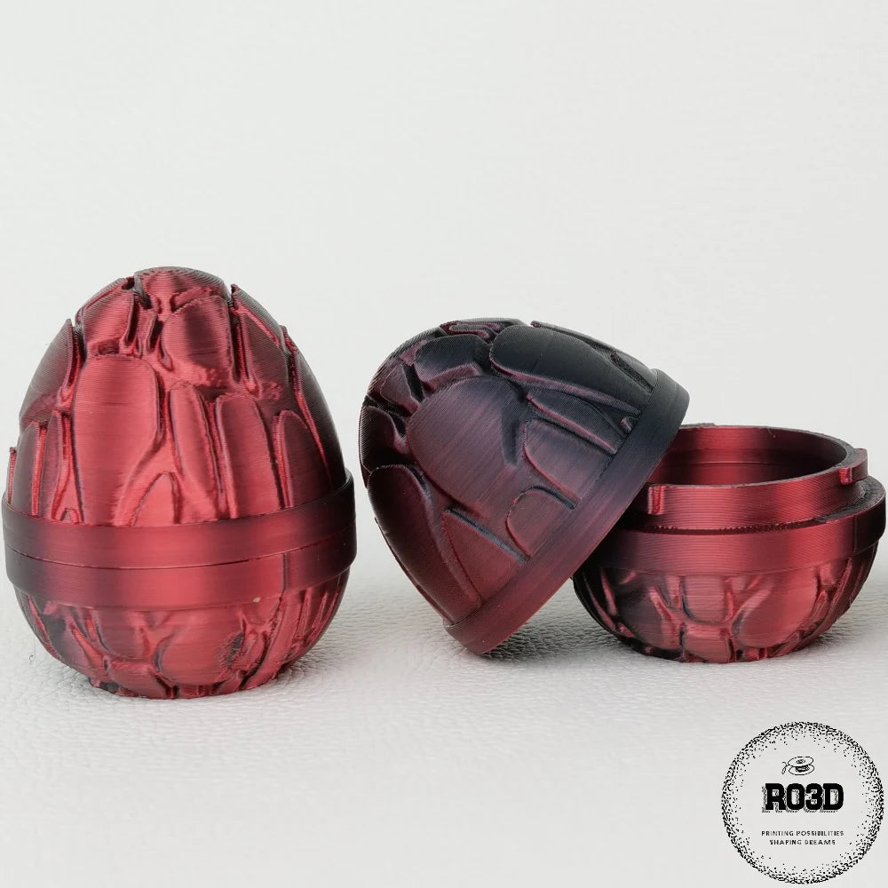 Godzilla Egg ou monstru 3D - design epic textură reptiliană verde