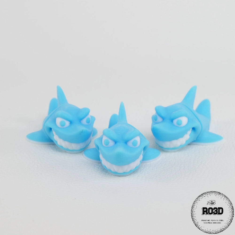 Shark articulat - poziție înot mișcare fluidă naturală