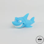 Flexi Shark - detaliu gură și dinți sculptați realist
