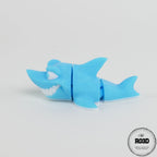 Rechin 3D flexi - vedere completă figurină articulată ocean