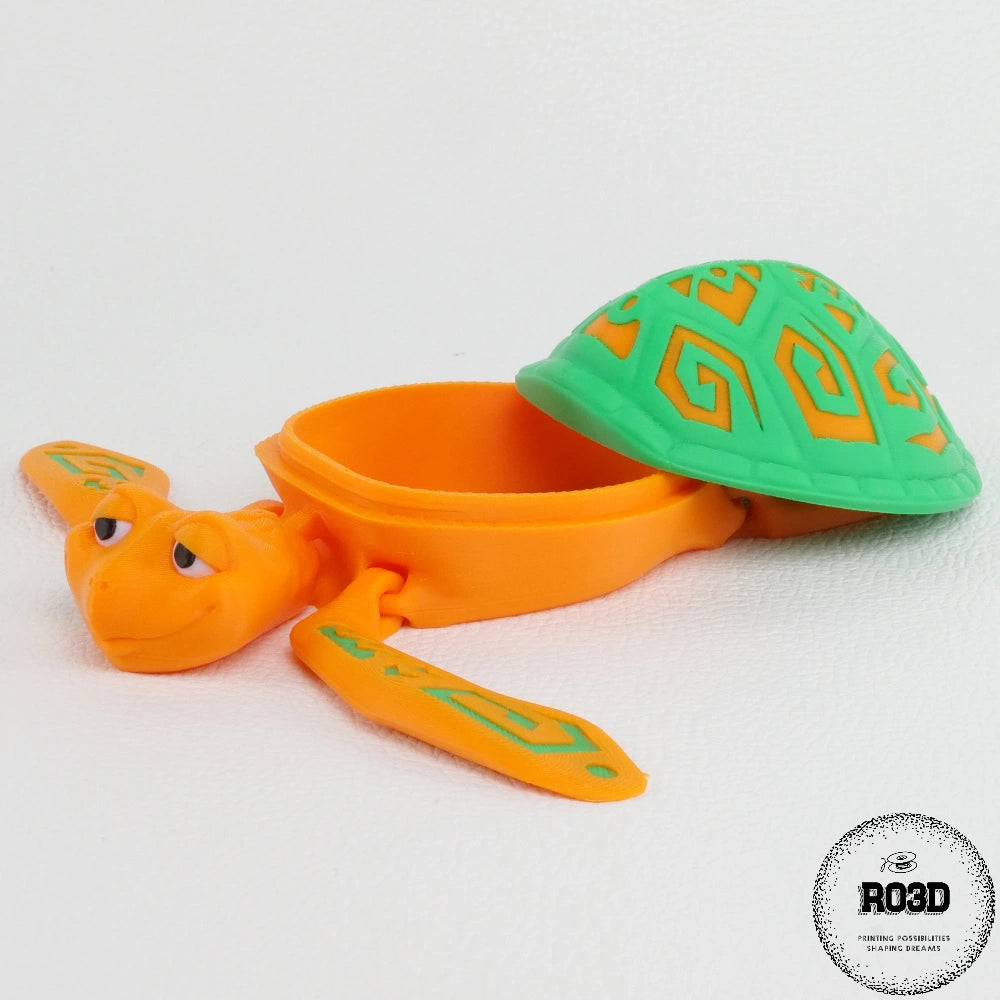 Tattooed Turtle - detalii expresive și textură 3D premium