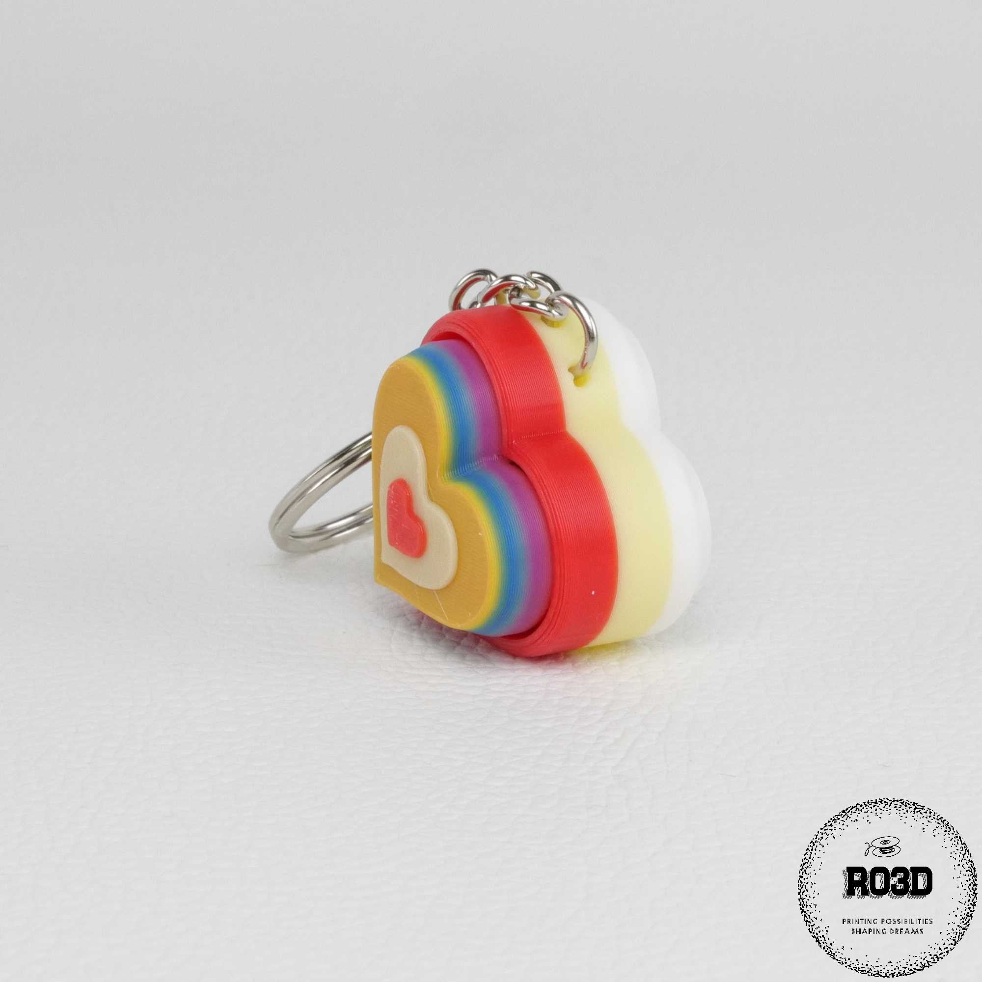 Clicker Love Tap - detaliu mecanism click satisfăcător inimă