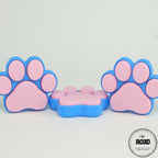 Labă clicker 3D - detaliu pernițe și gheare sculptate