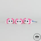 Axolotl 3D articulat - vedere completă figurină flexibilă premium