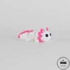Articulated Axolotl salamandră articulată 3D - design premium segmente mobile