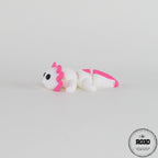 Salamandră Axolotl 3D - vedere laterală design marin adorabil