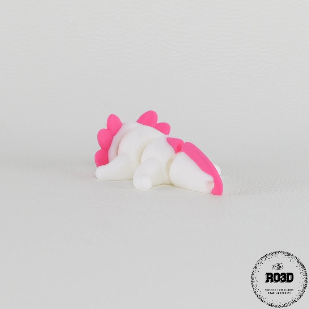 Articulated Axolotl - detaliu coadă articulată și mișcare fluidă