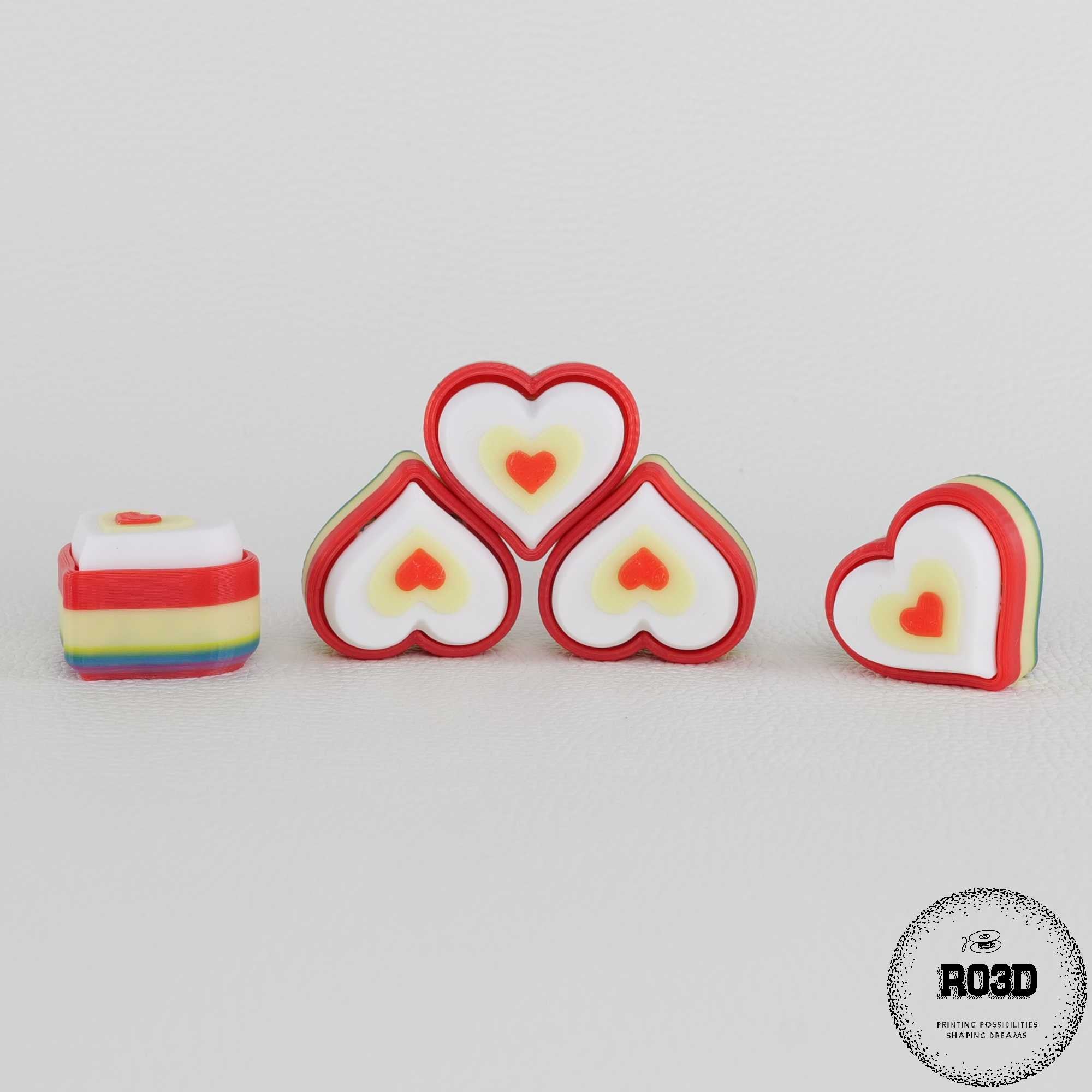 Clicker Love Tap - vedere completă gadget anti-stres romantic