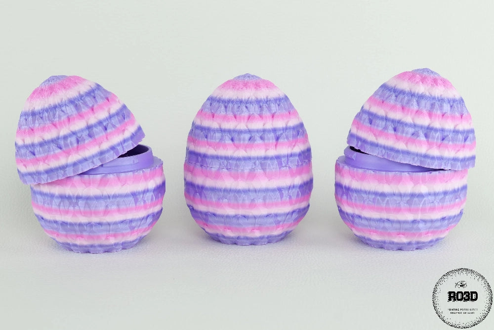 Dragon Egg decorativ - variantă verde smarald cu solzi detalii