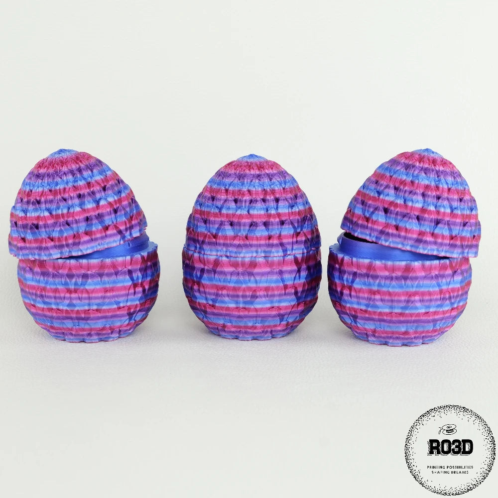 Dragon Egg 9.5cm - variantă violet ametist design mistic