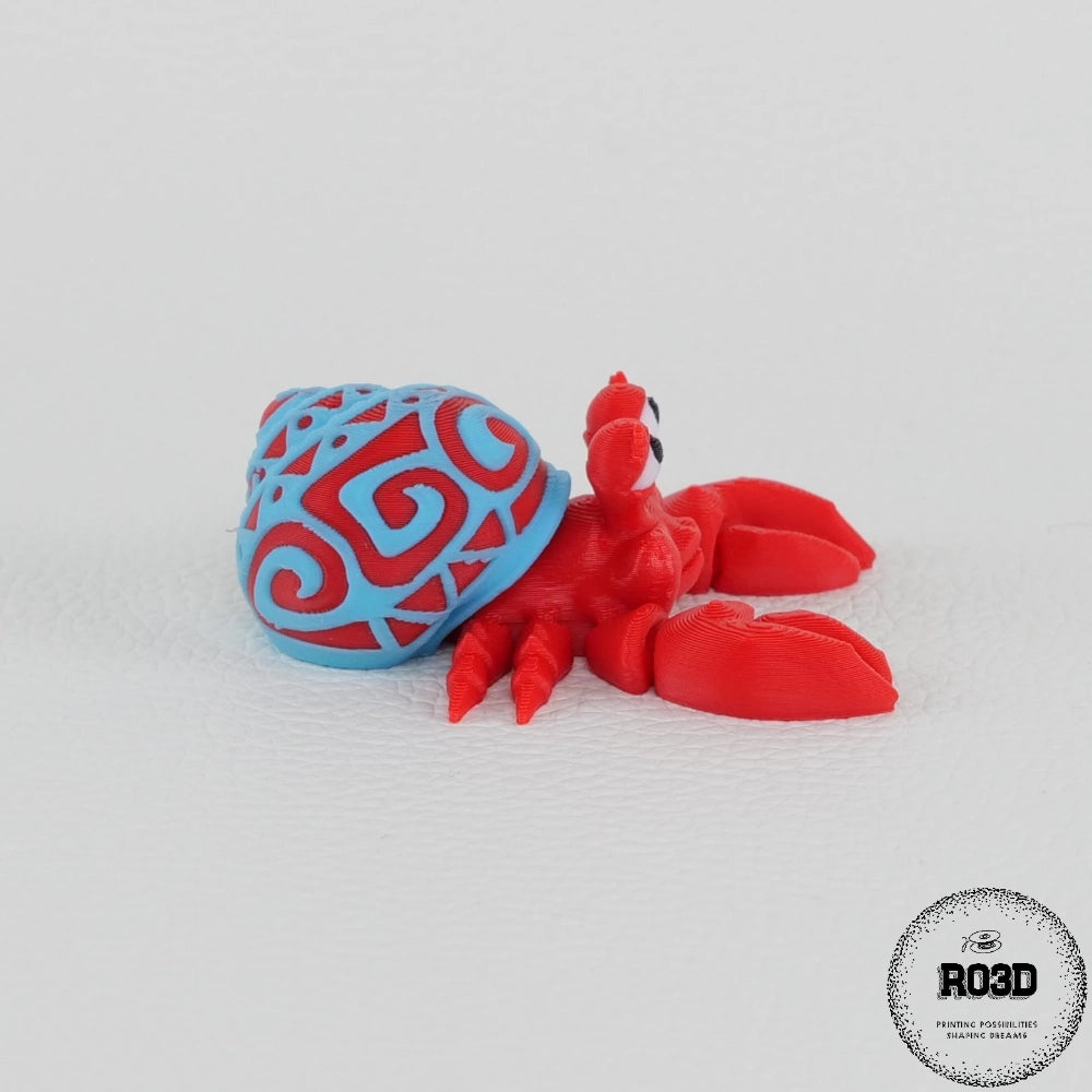 Tattoed Hermit Crabs - detalii expresive și textură 3D premium