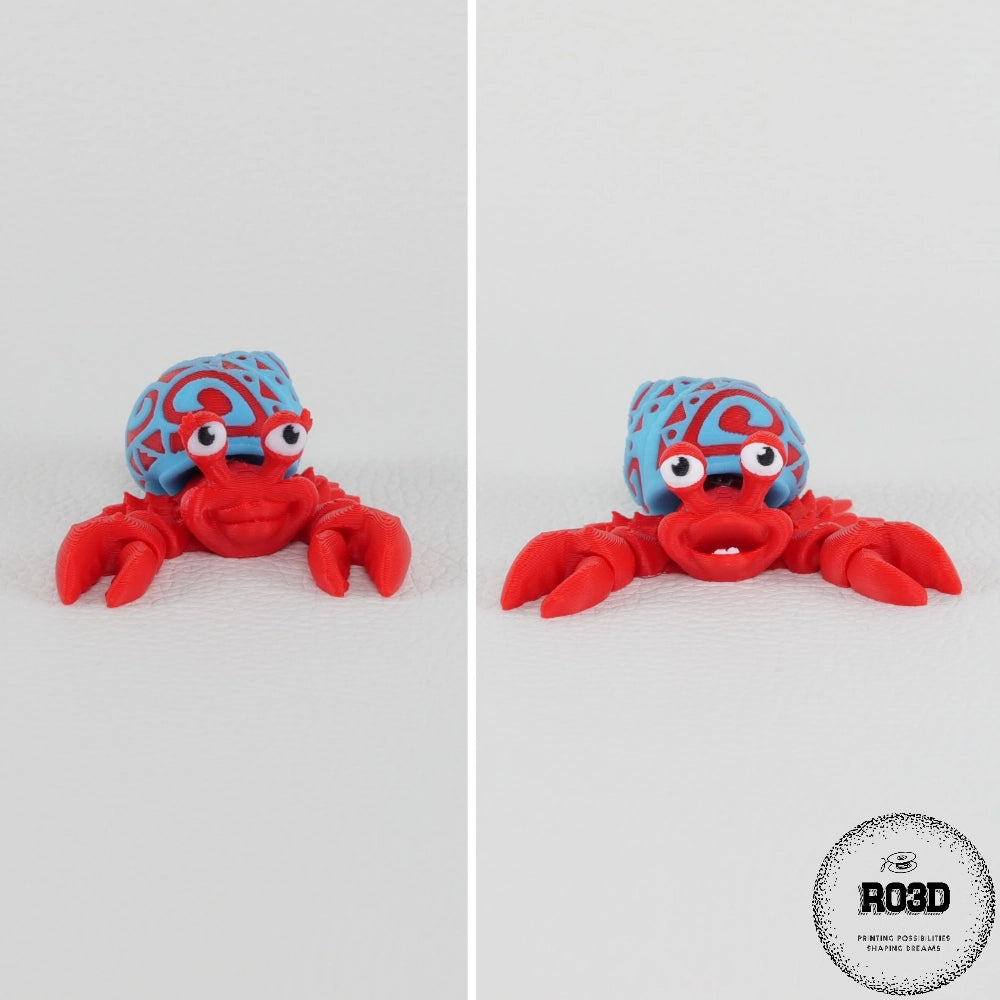 Tattoed Hermit Crabs Duo Set - pachet Girl și Boy design rebel