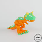 Carnotaurus dinozaur 3D - design realist Cretacic carnivore premium