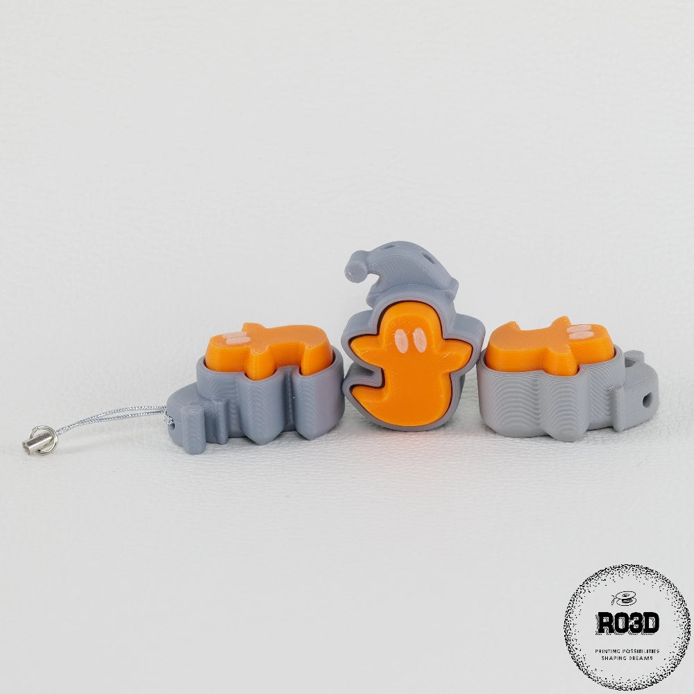 Fantomă decorativă Ghost - detaliu textură și design plutitor