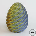 Ou Spiral Egg - detaliu textură spiral și relief geometric