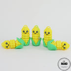 Flexi Vegetables legume articulate 3D - detaliu culori vibrante