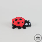 Articulated Ladybug buburuză articulată 3D - detaliu pete negre
