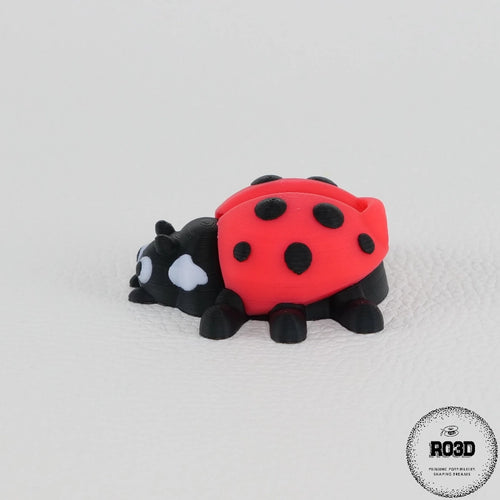 Articulated Ladybug buburuză articulată 3D - vedere articulații mobile
