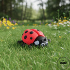 Articulated Ladybug buburuză articulată 3D - vedere principală roșu negru