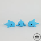 Detaliu textură knitted delfin printat 3D - aspect tricotaj manual