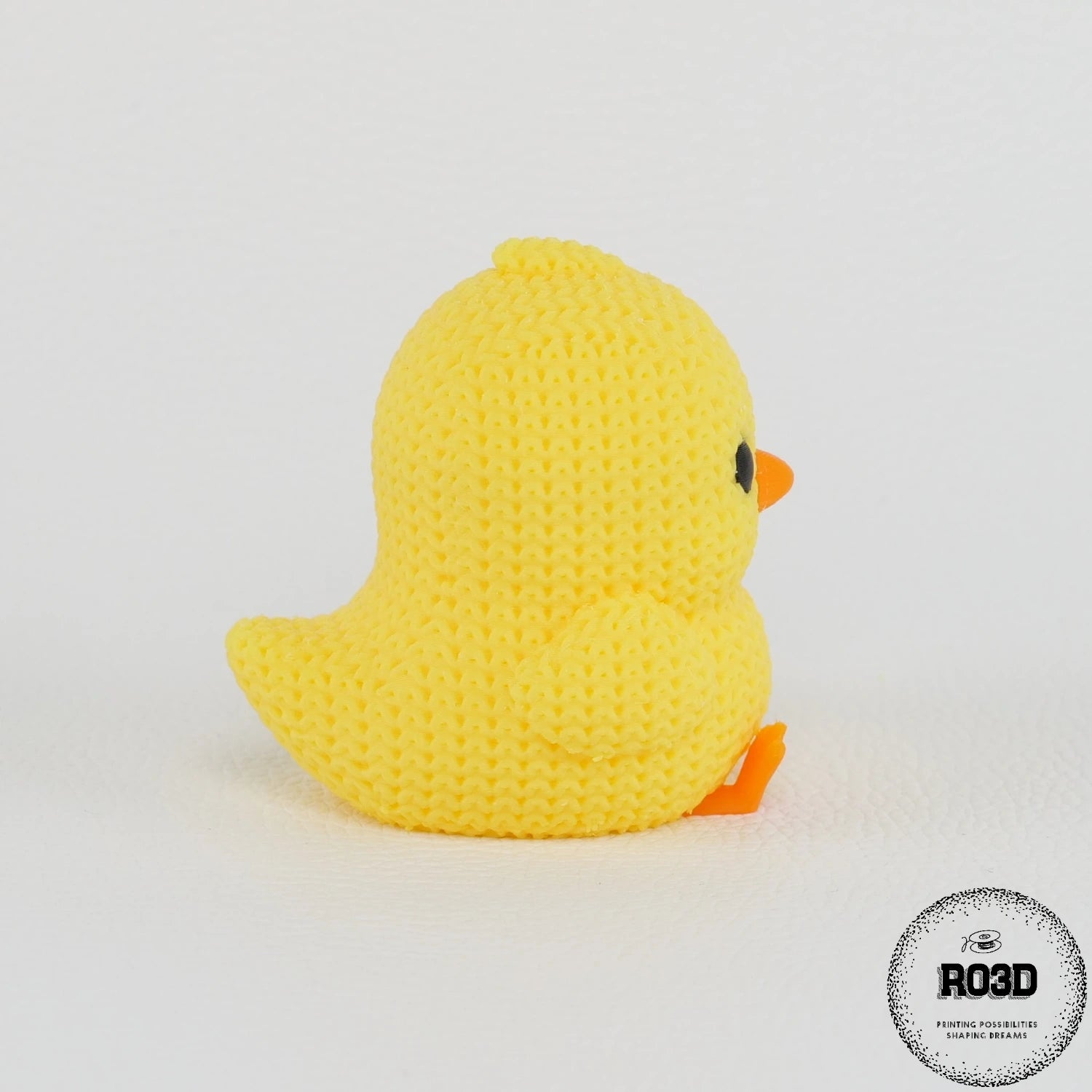 Pui decorativ printat 3D - detalii expresie prietenoasă și calitate premium