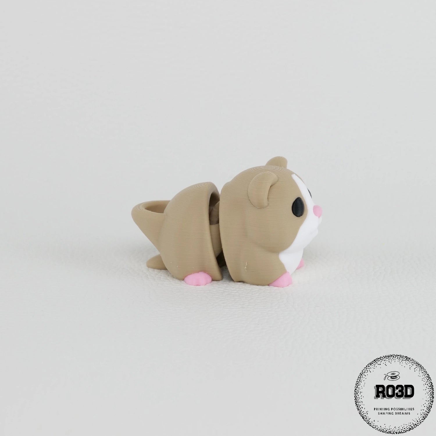 Hamster 3D vedere laterală