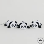 Figurină panda articulată în diferite poziții - mișcare fluidă"