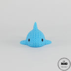 Rechin 3D articulat în diferite poziții - mișcare fluidă