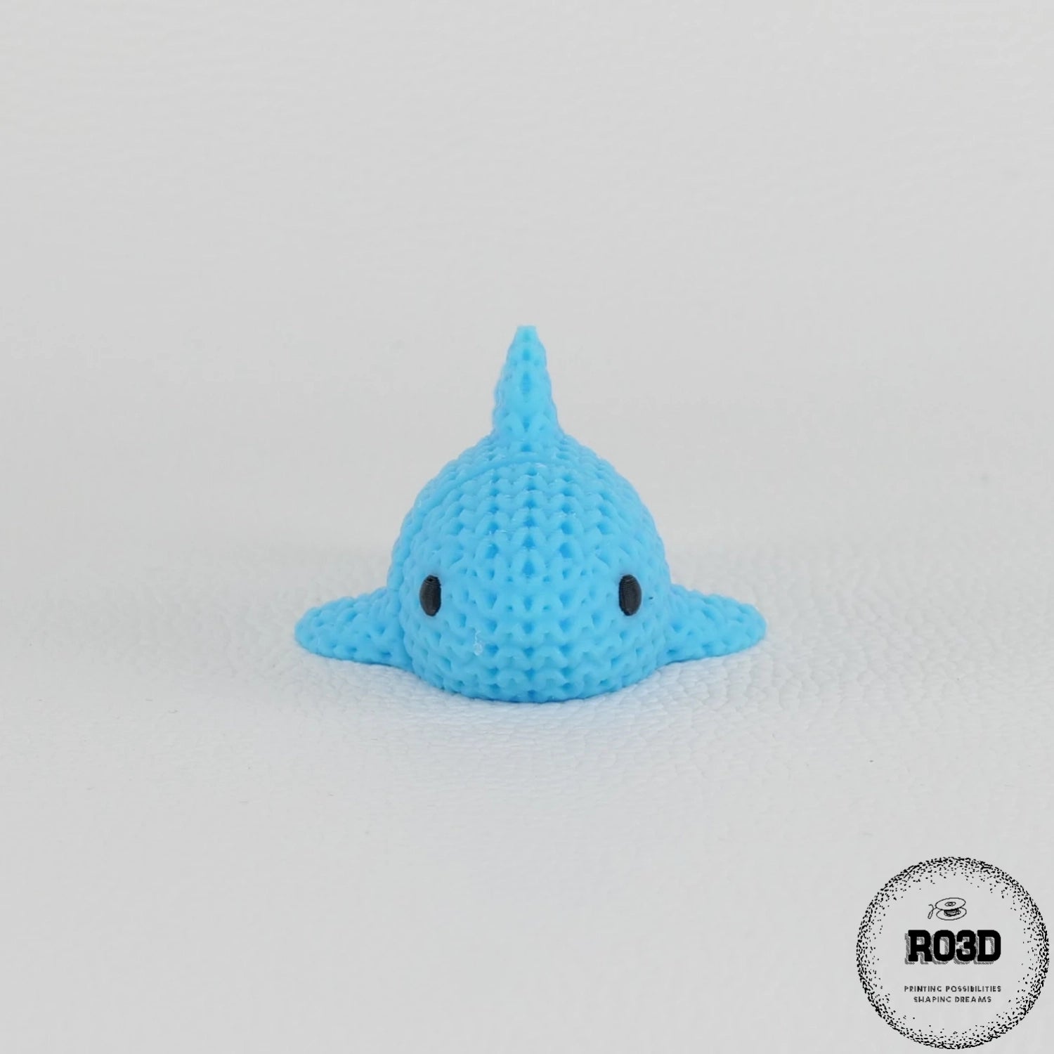 Rechin 3D articulat în diferite poziții - mișcare fluidă