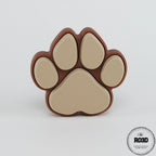 Breloc lăbuță de câine 3D cu click satisfăcător