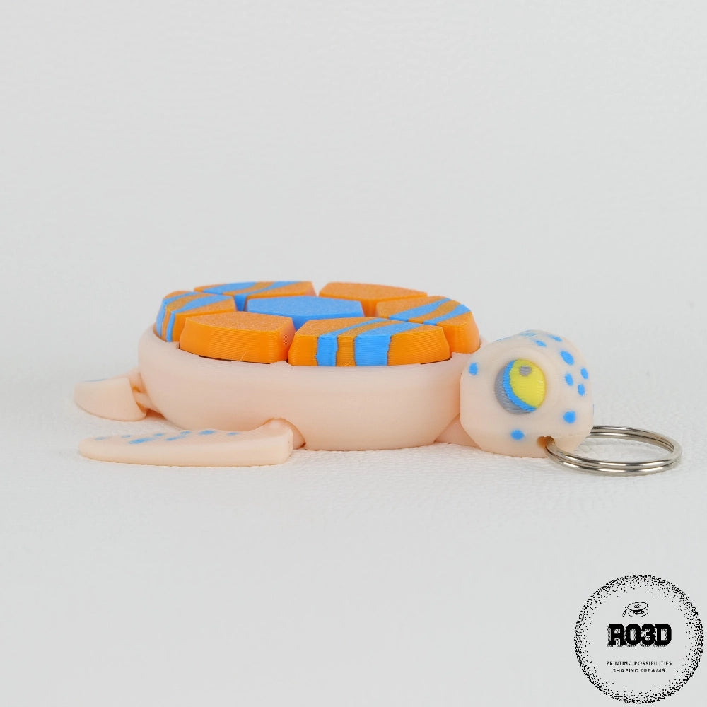 Clicker Sea Turtle - detaliu carapace și mecanism click satisfăcător