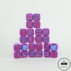 Clickers colorați Jazzy - variantă culoare roșu vibrant