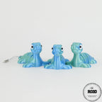 Flexi Lochness Monster printare 3D - imagine principală, creatură mitică articulată premium pentru birou și colecție