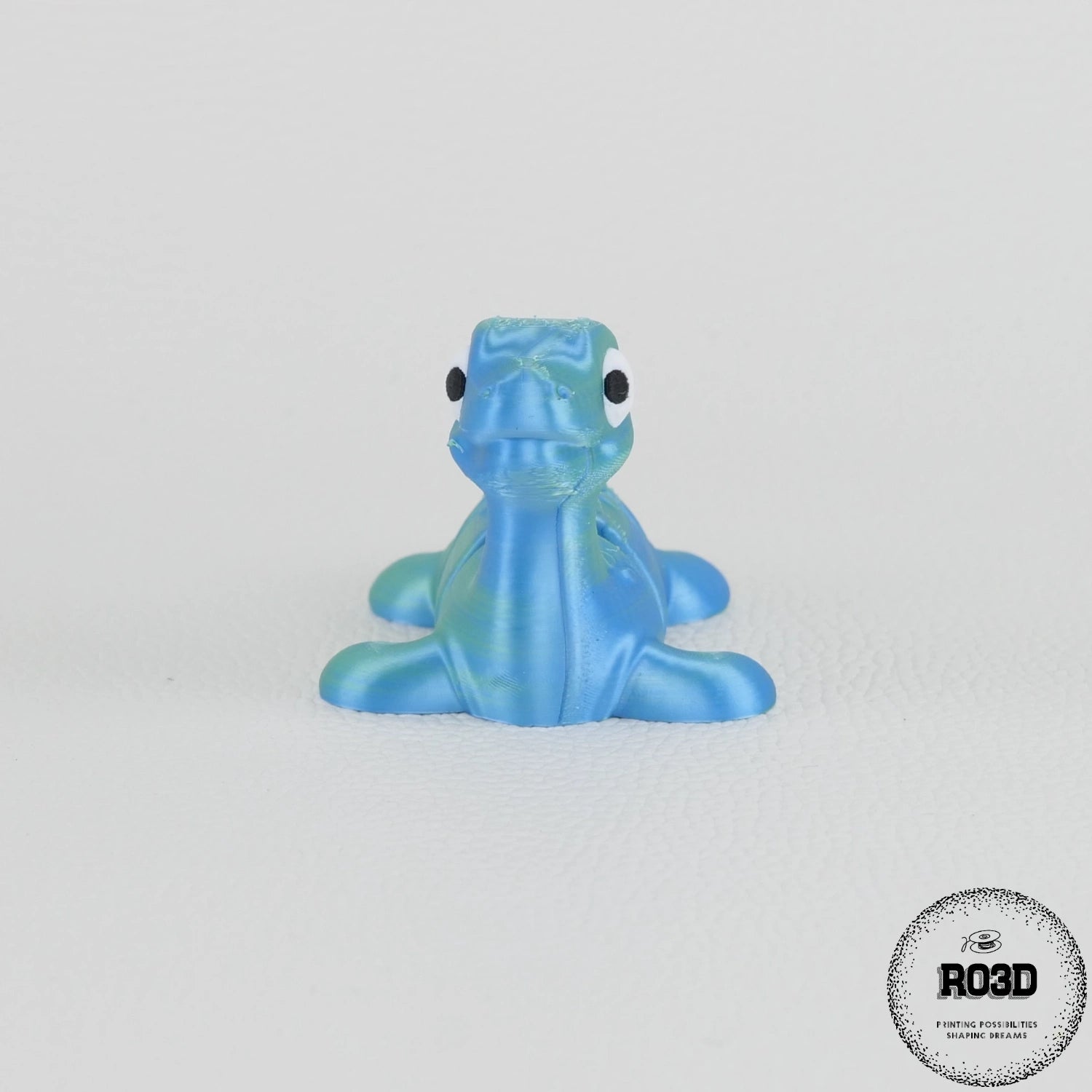 Loch Ness Monster articulat - detaliu cap și gât, printare 3D de calitate superioară RO3D