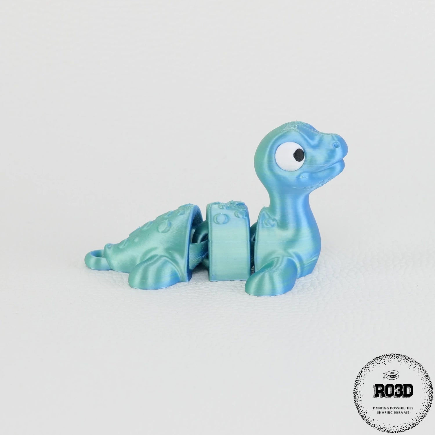 Flexi Lochness Monster 3D - vedere de ansamblu, figură decorativă articulată pentru colecționari