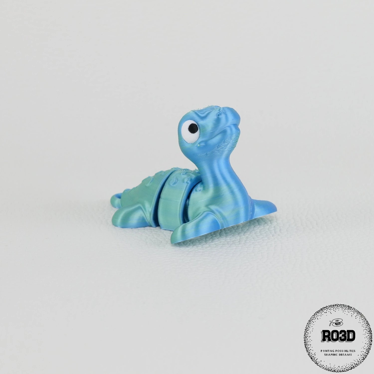 Figură articulată Loch Ness Monster - design premium cu segmente flexibile, decorațiune unică 3D